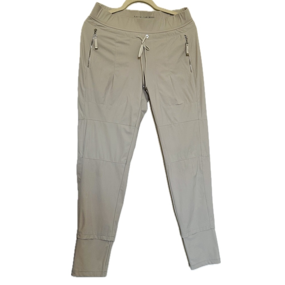 RAFFAELLO ROSSI CANDY Light Taupe Joggers Size 36